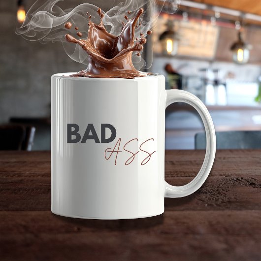 Mug BADAss – Humour Café Drôle | Patron Moderne