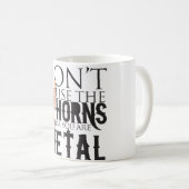 Mug Badass métallique lourd (Devant droit)