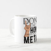 Mug Badass métallique lourd (Devant gauche)
