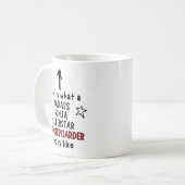 Mug Badass, Ninja, Superstar, Paddleboarder (Devant gauche)