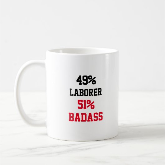 Mug Badass ouvrier (Gauche)