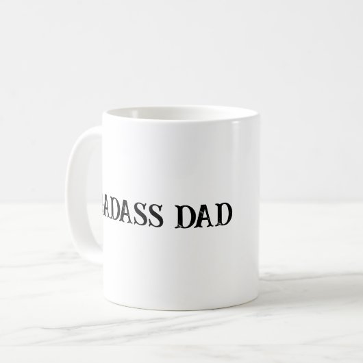Mug Badass Papa (Devant gauche)