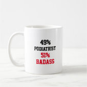 Mug Badass podiatriste (Gauche)