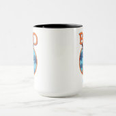 Mug Badass Tropical Papa Pun Happy Donkey Exotic Vibes (Centre)