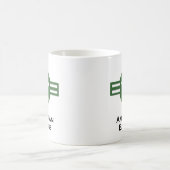 Mug Badass vert américain (Centre)