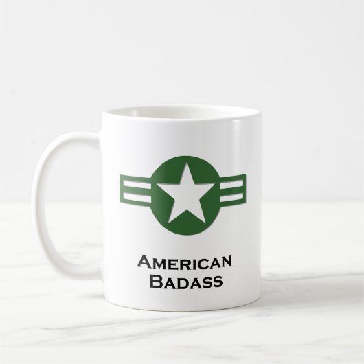 Mug Badass vert américain (Gauche)