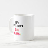 Mug Badass Windsurfer (Devant gauche)