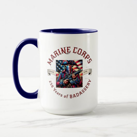 Mug Badassery de l'USMC (Gauche)
