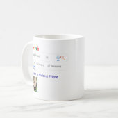 Mug BADDEST AMI GIft FUNNY World's No1 SEARCH (Devant gauche)