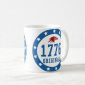 Mug Badge 4 juillet 1776 Original (Devant droit)