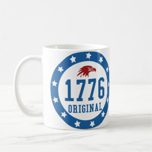 Mug Badge 4 juillet 1776 Original