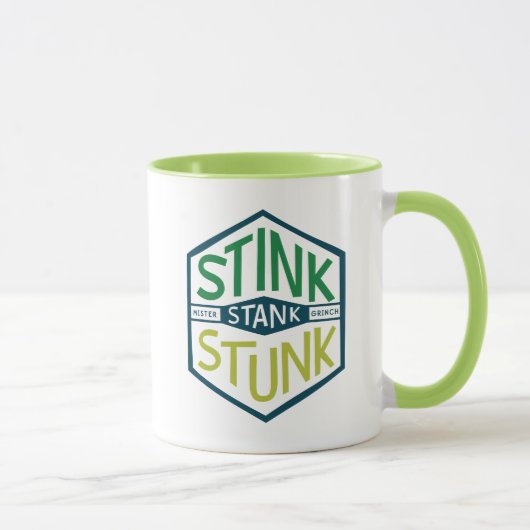 Mug Badge Ça Pue Ça Pua (Droite)