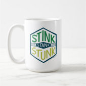 Mug Badge Ça Pue Ça Pua (Gauche)