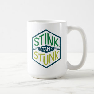 Mug Badge Ça Pue Ça Pua