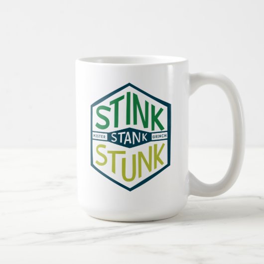Mug Badge Ça Pue Ça Pua (Droite)