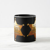 Mug Badge d'Antique Sheriff (Centre)
