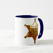 Mug Badge d'Antique Sheriff (Devant droit)