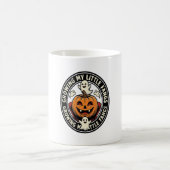 Mug Badge de citrouille de vampire faisant pousser mes (Centre)