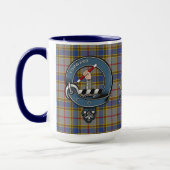 Mug Badge de clan Balfour & Tartan (Gauche)