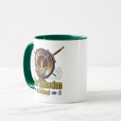 Mug Badge de clan Lumsden (Devant gauche)