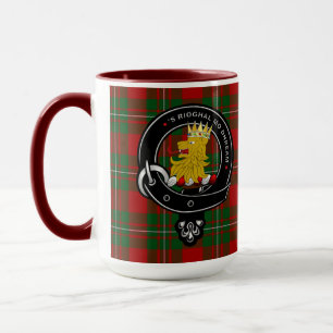 Mug Badge de clan MacGregor et Tartan