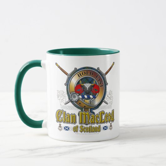 Mug Badge de clan MacLeod (Gauche)