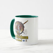 Mug Badge de clan MacQueen (Devant gauche)