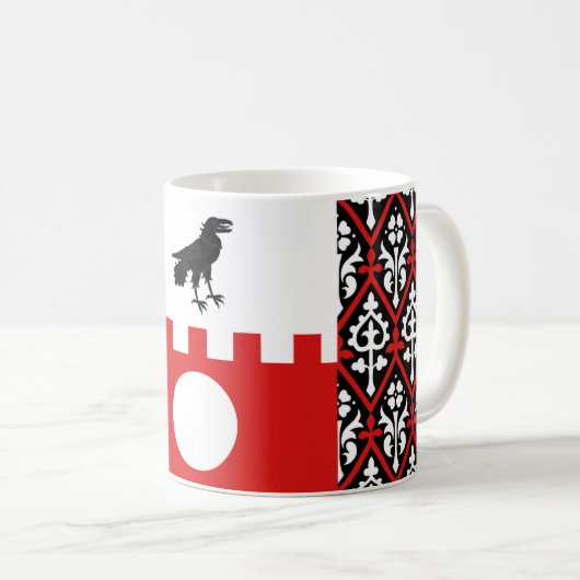 Mug Badge de Fort Populace de Barony of Raven (Devant droit)