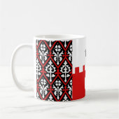 Mug Badge de Fort Populace de Barony of Raven (Gauche)