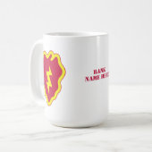 Mug Badge de la 25e division d'infanterie - Personnali (Devant gauche)