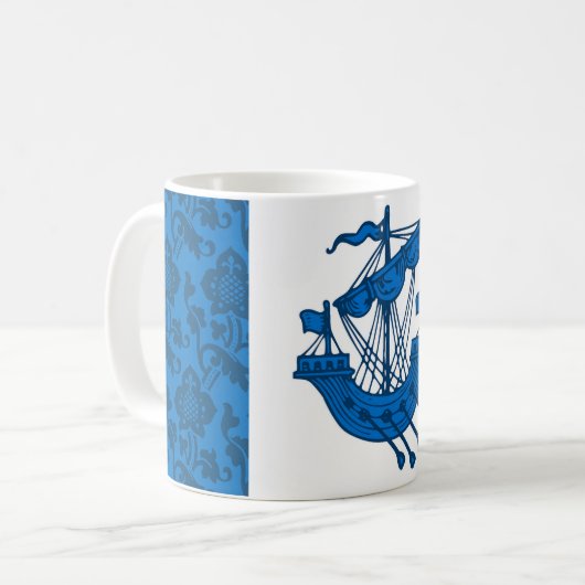 Mug Badge de la baronnie d'Ildhafn Populace (Devant gauche)