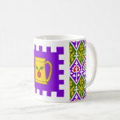 Mug Badge de la population de Greyfells (Devant droit)