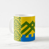 Mug Badge de la population du canton de Wyldewode (Devant gauche)