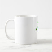 Mug Badge de molécule de sérotonine (Gauche)