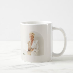 Mug Badge de nom de Realtor moderne avec arche élégant