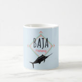 Mug Badge de pêche Baja (Centre)