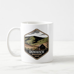 Mug Badge de voyage vintage de Dunwich Miskatonic Vall