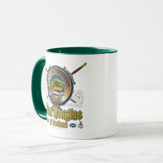 Mug Badge Douglas Clan (Devant gauche)