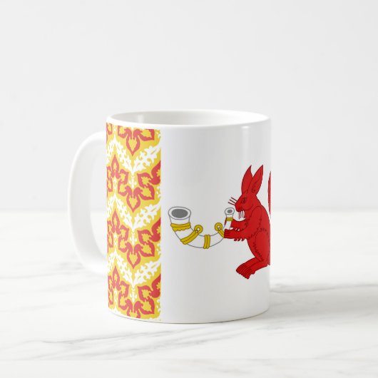 Mug Badge du canton d'Akornebir Populace (Devant gauche)