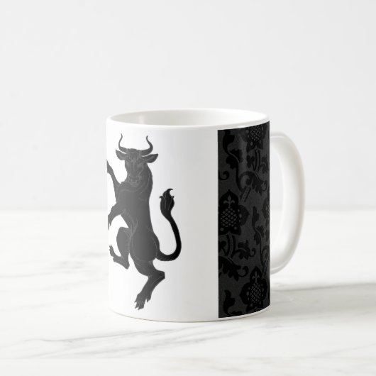 Mug Badge du canton de Cluain Populace (Devant droit)