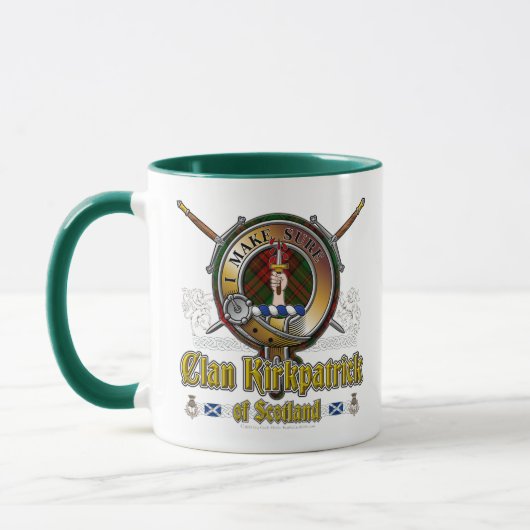 Mug Badge du clan Kirkpatrick (Gauche)