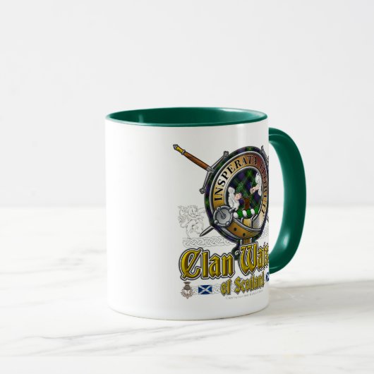 Mug Badge du clan Watson (Devant droit)