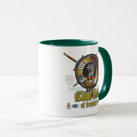 Mug Badge Hall Clan (Devant droit)