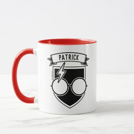 Mug Badge HARRY POTTER™ personnalisé (Gauche)