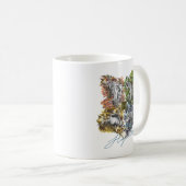 Mug Badge HOGWARTS™ Floral Graphic (Devant droit)