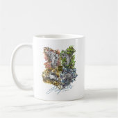 Mug Badge HOGWARTS™ Floral Graphic (Gauche)