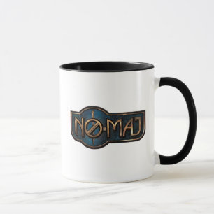 Mug Badge NO-MAJ™ en or et marbre