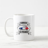 Mug Badge Oldtimer 2cv fabrique en France (Gauche)