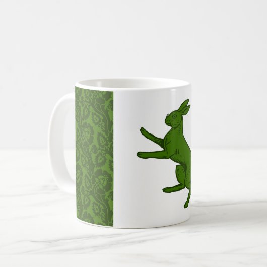 Mug Badge Populace du canton de Brokenbridge (Devant gauche)