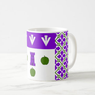 Mug Badge Populace du Canton de Caer Gelynniog